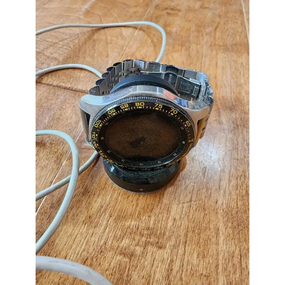 Samsung Galaxy Watch R800 46mm Silver (Bluetooth MUST READ DESCRIPTION) & MORE